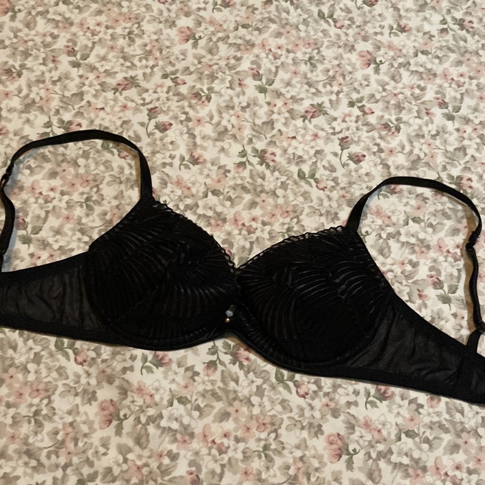 La Perla Black Bra Size 2 / 34D